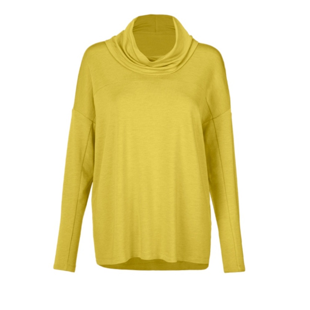 cabi Ease Turtleneck Bright Moss Size L EUC